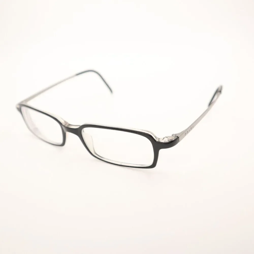 PRADA VPR 13E 2AF-101 Women's Designer Eyeglasses 47-17 140 Black FRAME ONLY - Picture 2 of 10